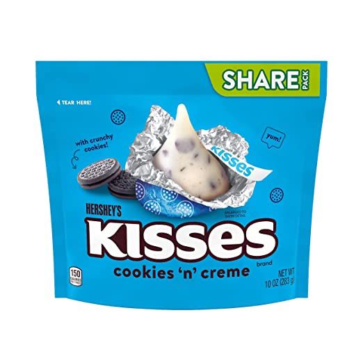 Hershey's CookiesnCream kisses