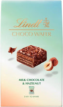 Lindt choco wafer hazelnut