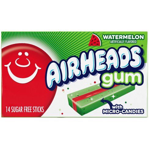 Airheads gum watermelon