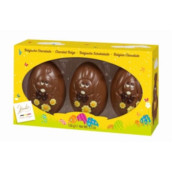 Easter choc figures