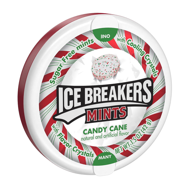 Candy cane ice breakers
