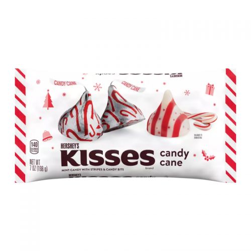 Hershey's Kisses Candy cane