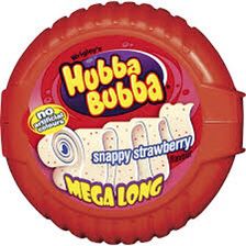 Hubba Bubba Strawberry Mega Long Tape