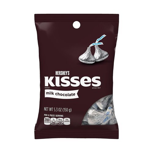 Hersheys Kisses Milk Peg Bag (150g)