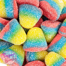 Rainbow puffs