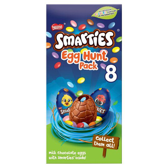 Smarties egg hunt pack